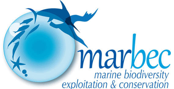 Logo marbec.marine biodiversity. exploitation & conservation.